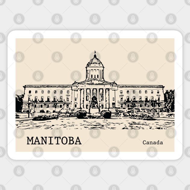 Manitoba Canada Sticker by Lakeric
